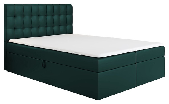 Boxspring 140x200 turkus Bloom