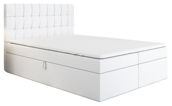 Boxspring 160x200 białe Bloom